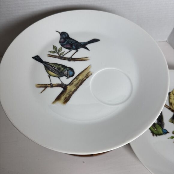 Set of 4 Vintage Songbird Collector Plates By Melody - Picture 5 of 6